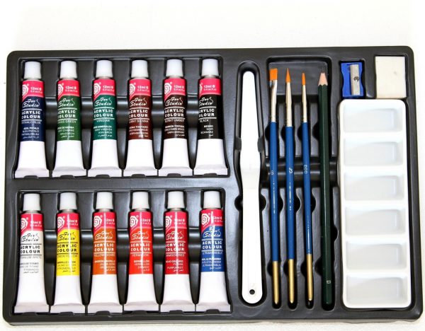 Acrylverf probeerset