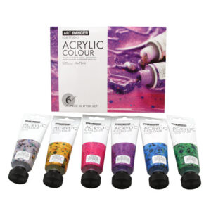 Acrylverf set Glitter 6x75ml